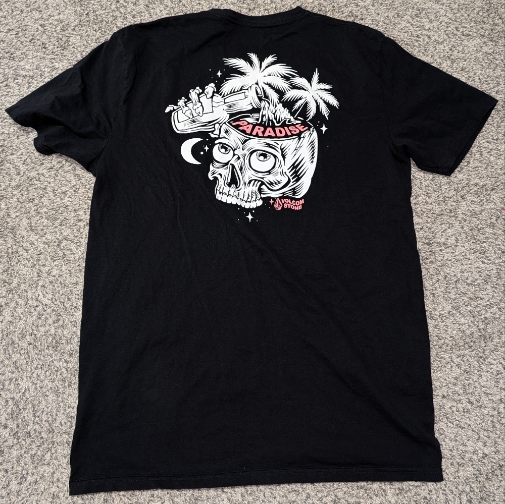 Vans Black Graphic Crewneck T-Shirt